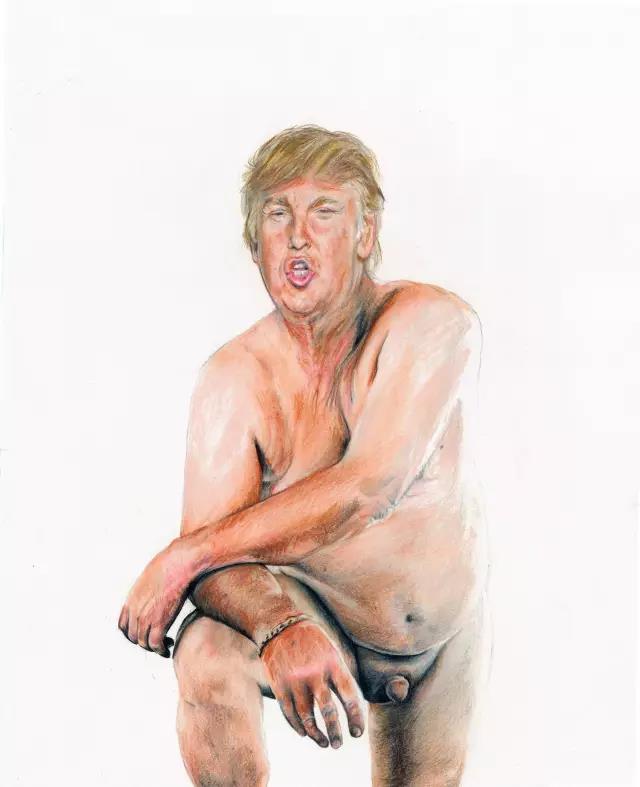 特朗普裸体肖像