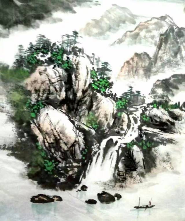 中国山水画的特点是什么？