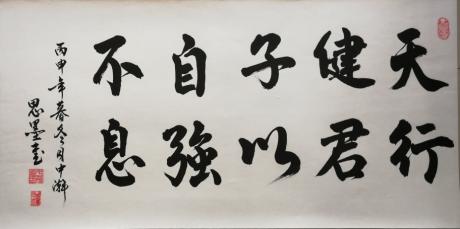 《天行健君子以自强不息》