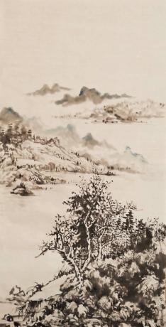李光锦我是你的守护神山水画作品珎有堂出品山水软片