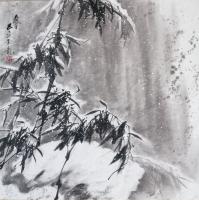 耿国龙花鸟画作品《雪韵》