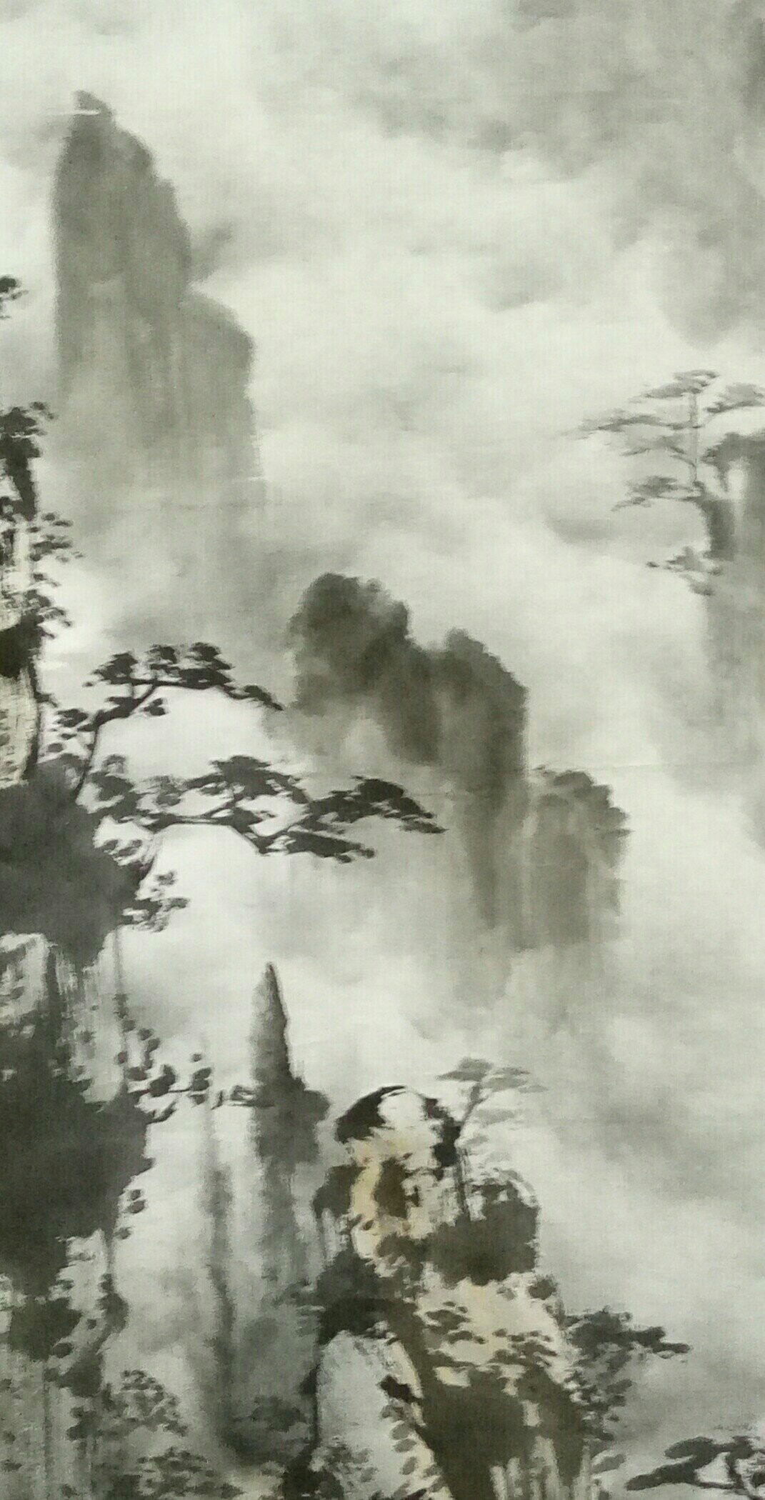 李宝云山水画作品《《禅境》》