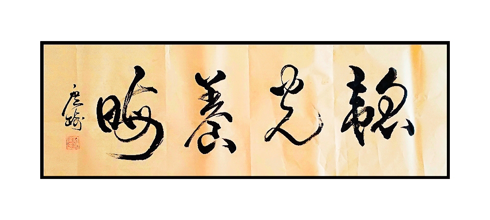 于广树草书作品《韬光养晦》
