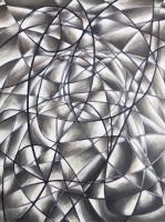 罗伟学抽象画《Fuse》