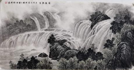 飞流泻玉