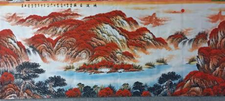 鸿运当头山水