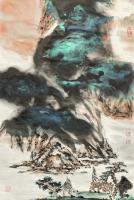 泼墨山水画