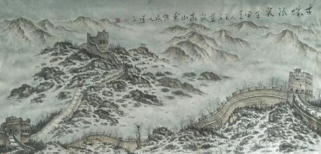 古城银装
