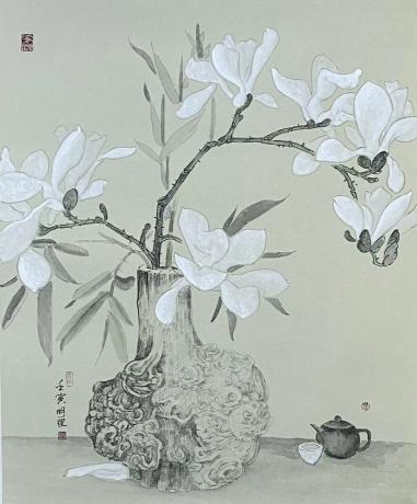栀子花