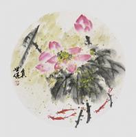 天津市美术家协会会员 贠世保花鸟画作品《和气图》