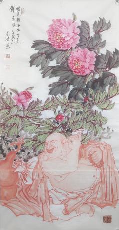 七星血朱砂佛