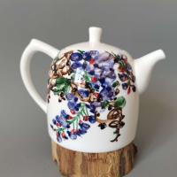 陶瓷工艺美术师 王德宝茶壶作品《紫云》