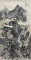 中国美术家协会会员莫祝兴其他作品《薄云初起》