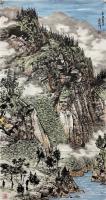 中国美术家协会会员王居龙其他作品《山水》
