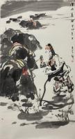 中国美术家协会会员王建虎其他作品《雪域晨曲》