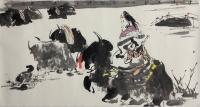 中国美术家协会会员王建虎其他作品《雪域欢歌》
