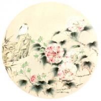 湖南省美术家协会会员 胡林其他作品《芙蓉花开》