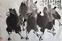 甘肃省美术家协会会员 罗生瑞其他作品《走天涯》
