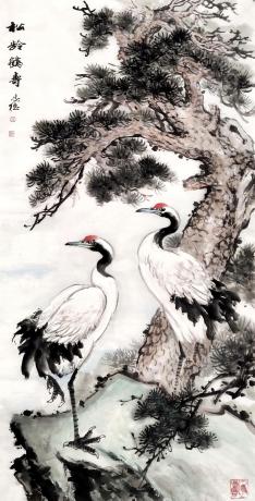 松龄鹤寿