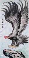 陕西省美术家协会会员 马新荣动物画作品《大展宏图》