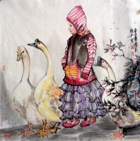 新疆美术家协会会员 张平其他作品《冬日》