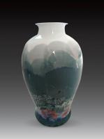 陶瓷浇染技法创始人 江虢慧其它作品《家园》