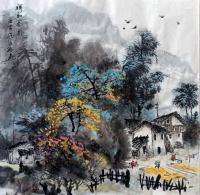 江西省美术家协会会员 罗光瑞其他作品《祥和家园》
