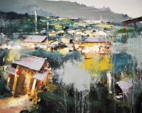 中国美术家协会会员 王少甫其他作品《上古陈村》