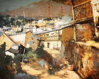 中国美术家协会会员 王少甫其他作品《大红灯笼笼高高挂》