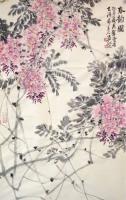 重庆市美术家协会会员 郭正军花鸟画作品《花卉》