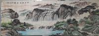 中国著名实力派画家 武瑞军其他作品《六尺山水画》