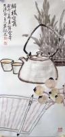 重庆市美术家协会会员 郭正军花鸟画作品《花卉》