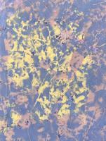 山东省油画学会会员 岳盟盟风景画作品《生长的声音紫罗兰的夏天》