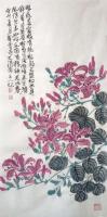 重庆市美术家协会会员 郭正军花鸟画作品《花卉》