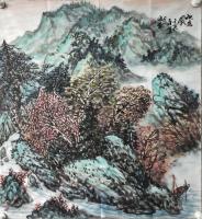 中国书画院高级院士&陕西省美术家协会会员&著名作家画家 穆海峰其他作品《秋意图》