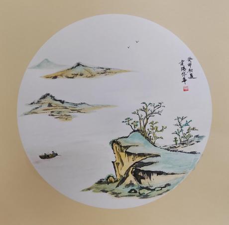 青绿山水