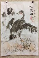 艺术家 李见新水墨作品《名家李见》