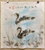 艺术家 李见新水墨作品《已售可预订定制》