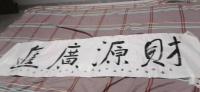 艺术家 叶锡荣行书作品《财源广进》