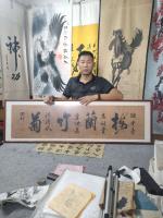 中国硬笔书法协会会员 王显龙行书作品《梅兰竹菊》