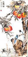河南省花鸟画研究会会员 孙腾龙其他作品《长寿》