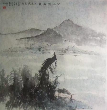 空山新雨后