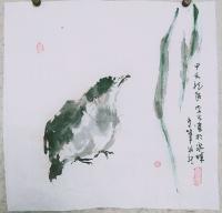艺术家 李见花鸟画作品《已售可预订定制》