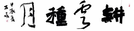 耕云种月