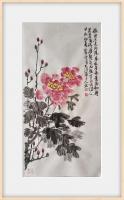 重庆市美术家协会会员 郭正军花鸟画作品《花卉》