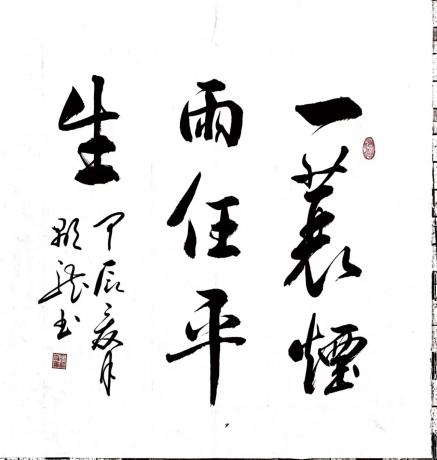 一蓑烟雨任平生