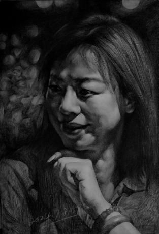 素描肖像