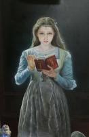 艺术家 李姝凝其他作品《读书的少女》