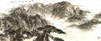 职业艺术家 张继博山水画作品《泰山稳如泰山》