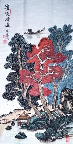 溪流清远